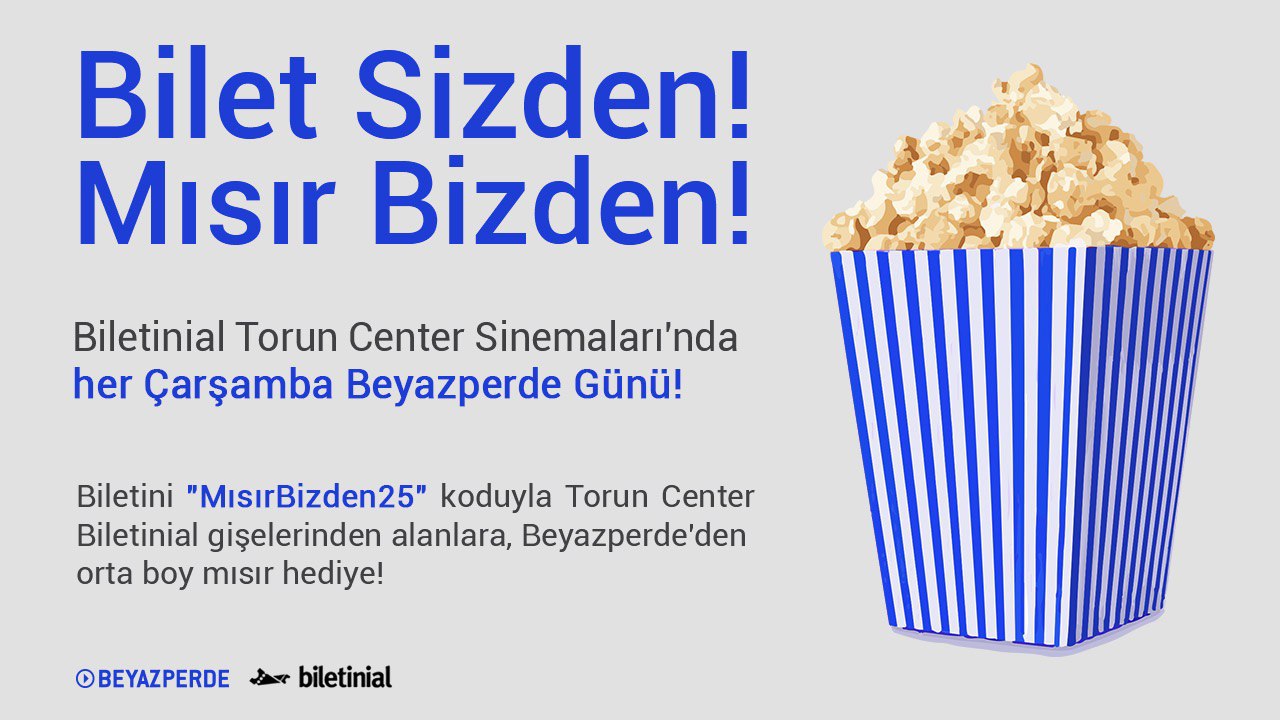 Bilet Sizden Mısır Beyazperde’den!